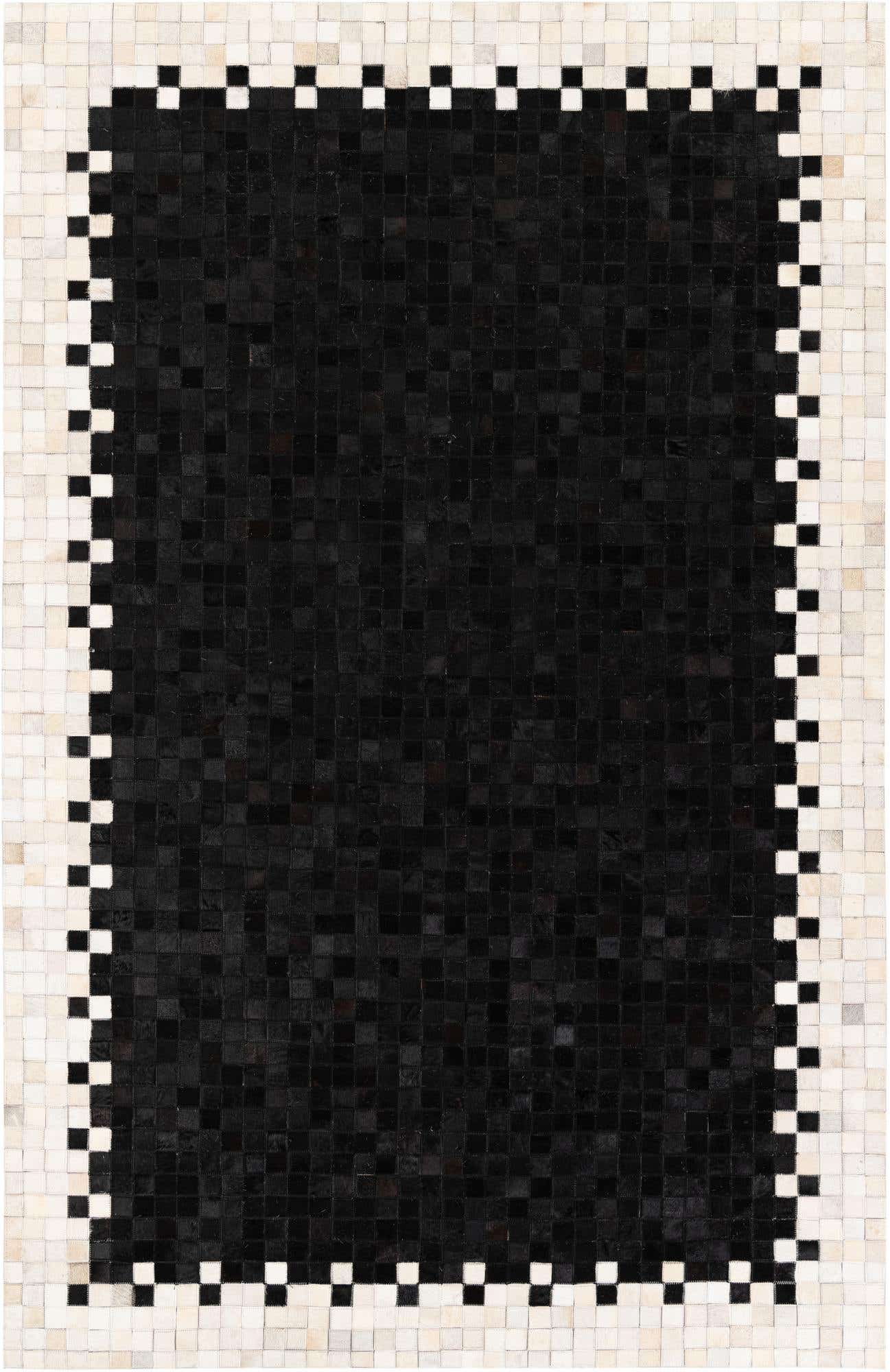 5' x 7' 10 Cowhide Stocks Rug