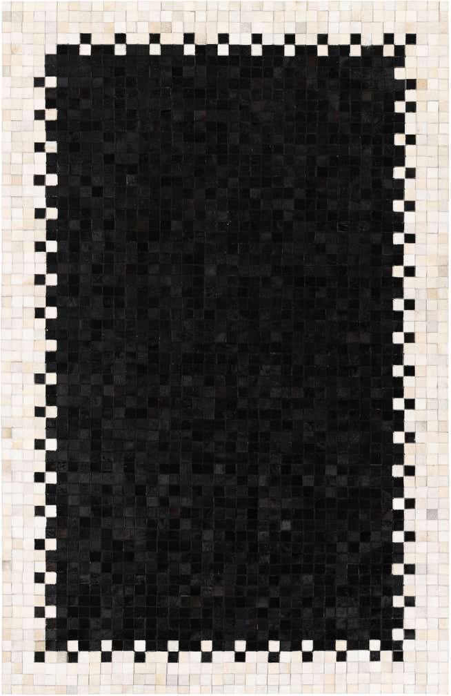 5' x 7' 10 Cowhide Stocks Rug