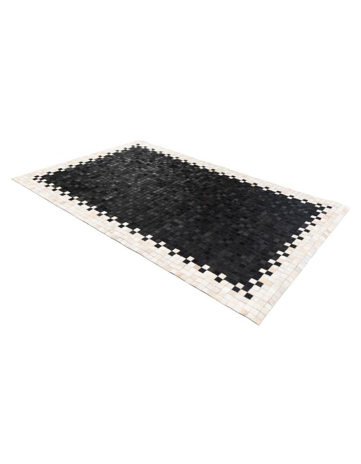 Detail image of 5' 1 x 7' 9 Cowhide Stocks Rug