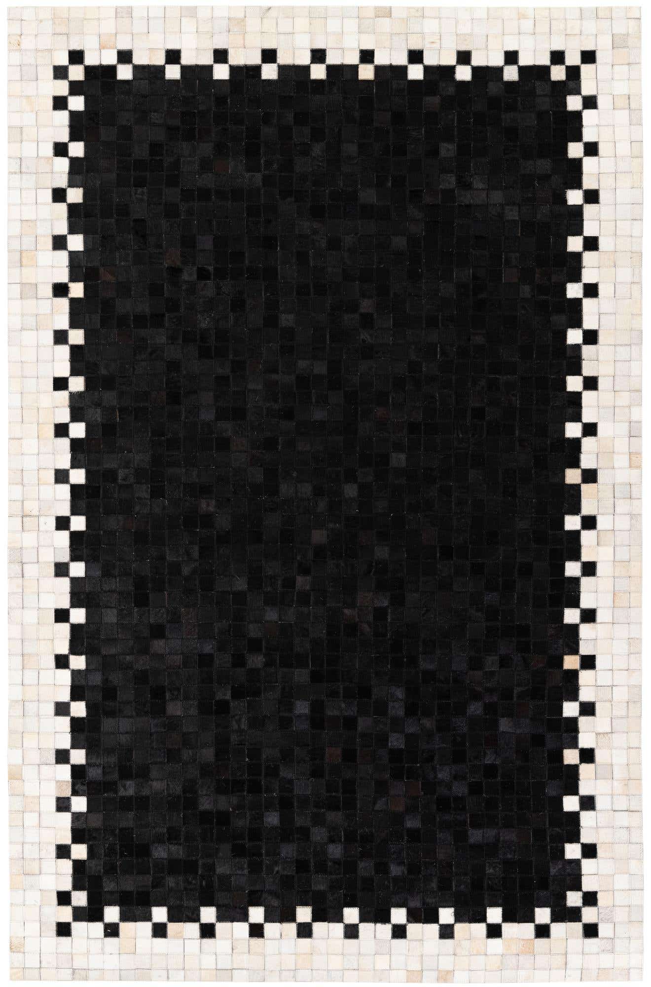 5' 1 x 7' 9 Cowhide Stocks Rug