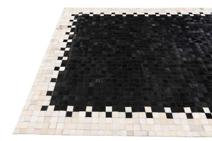 4' 11 x 7' 10 Cowhide Stocks Rug