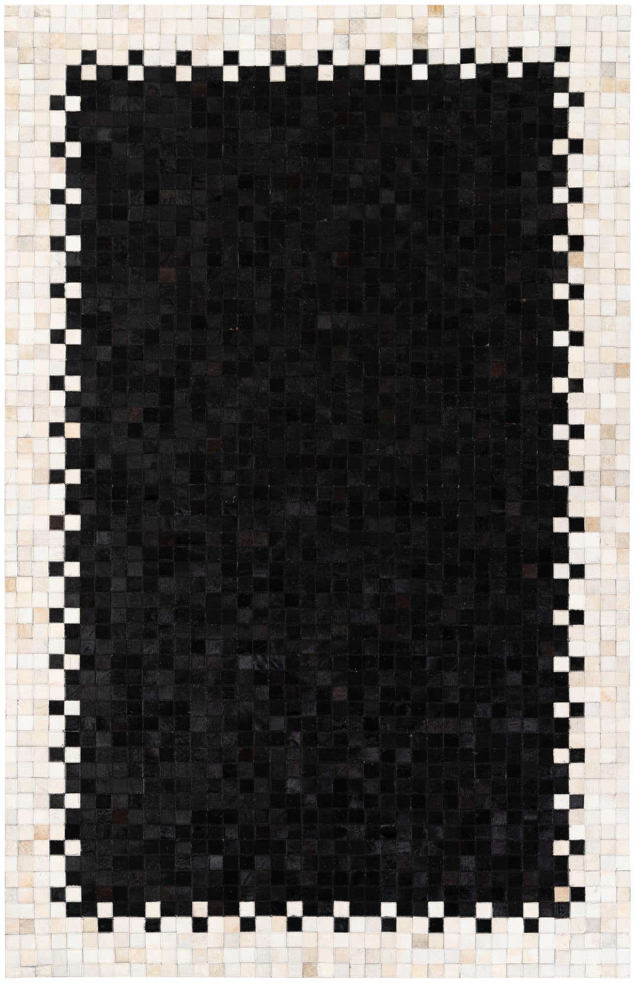 5' 1 x 7' 10 Cowhide Stocks Rug