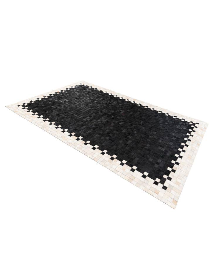 Detail image of 5' 1 x 7' 10 Cowhide Stocks Rug