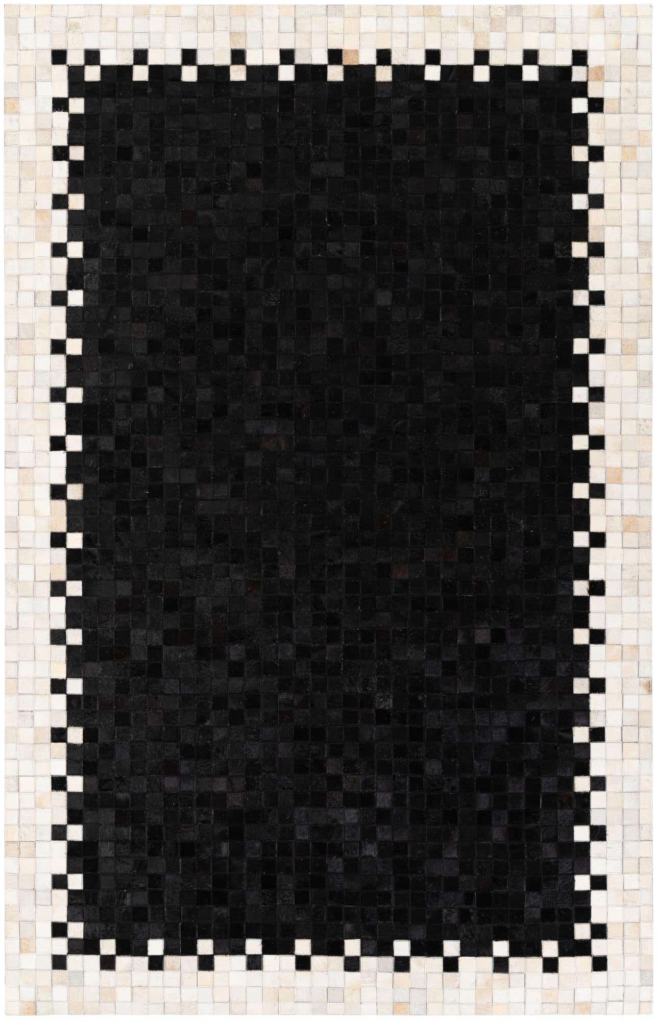 5' 1 x 7' 10 Cowhide Stocks Rug