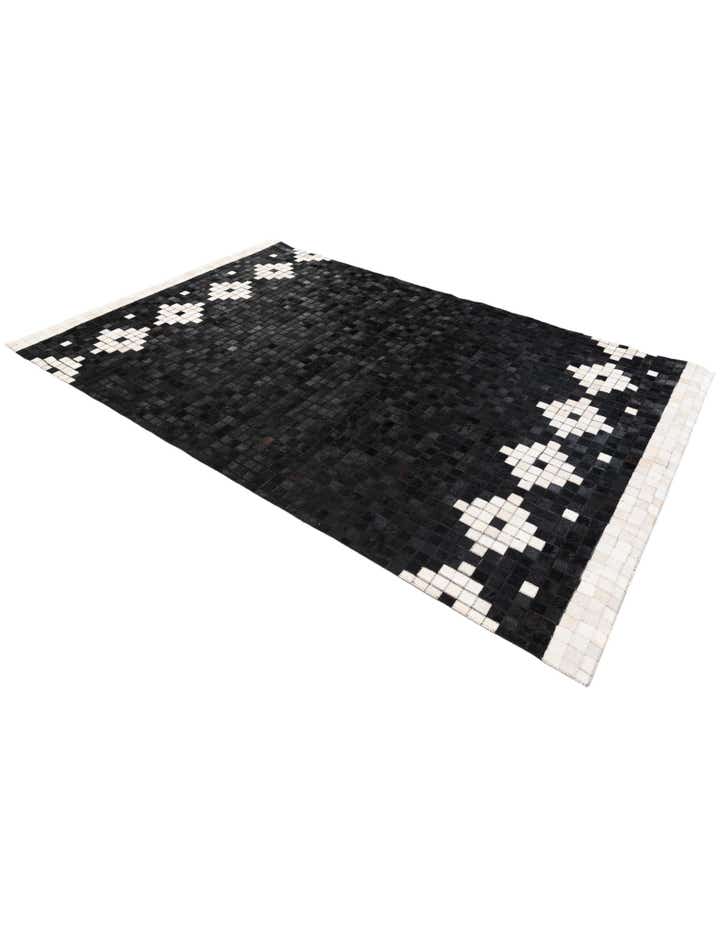 5' 2 x 7' 11 Cowhide Stocks Rug