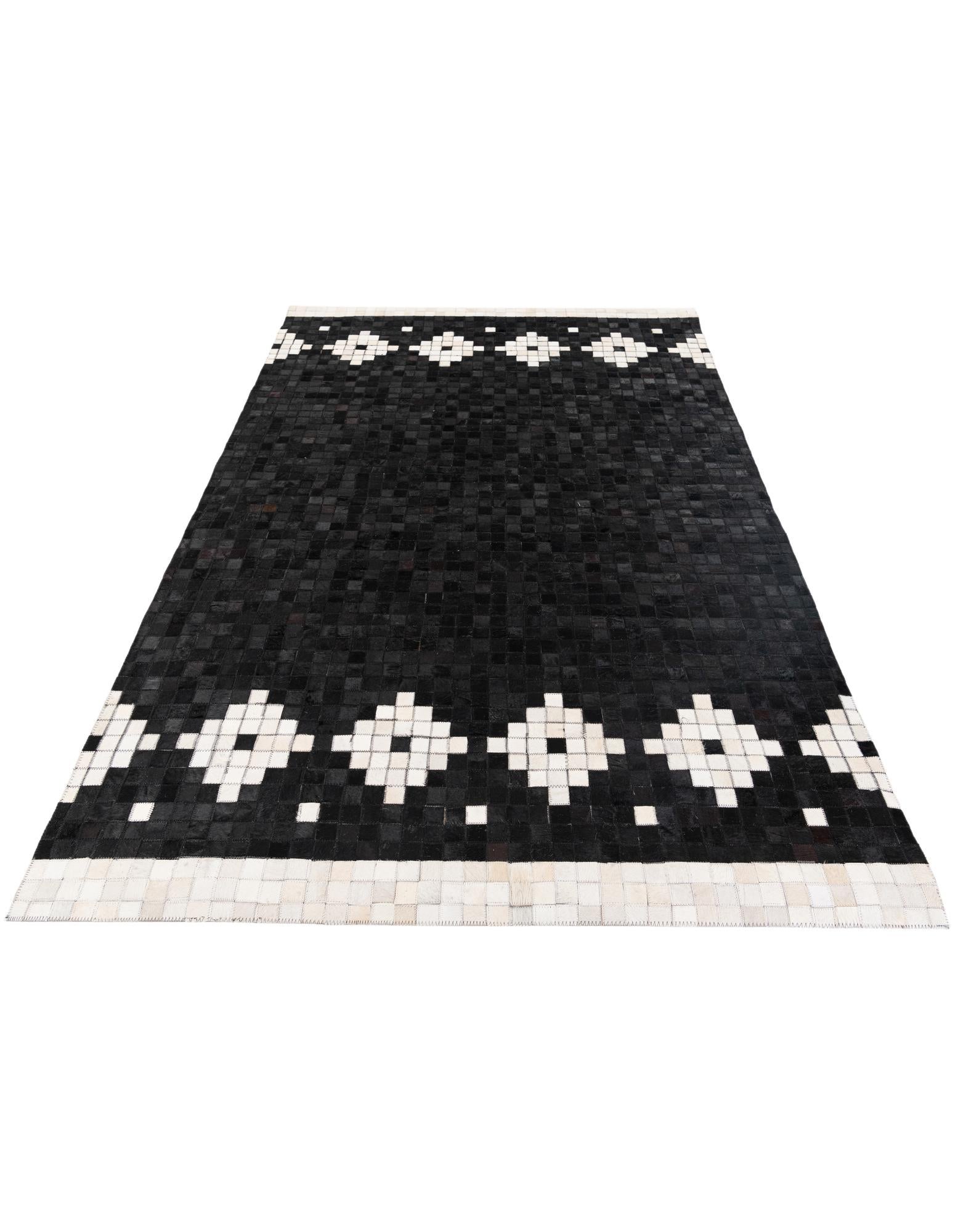 5' 2 x 7' 11 Cowhide Stocks Rug