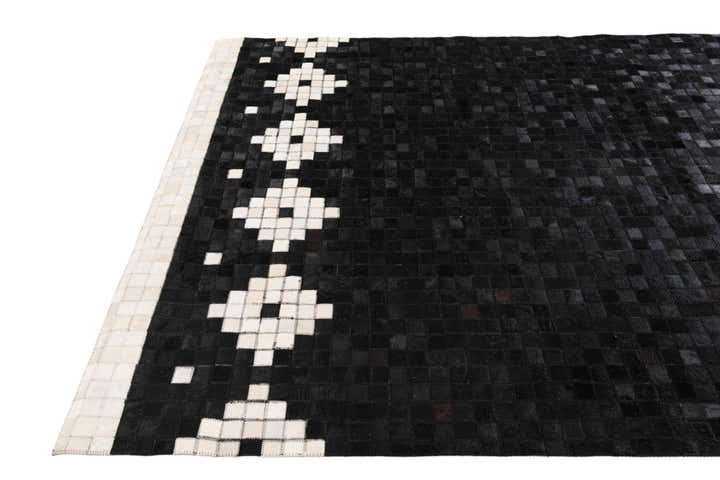 5' 2 x 7' 11 Cowhide Stocks Rug