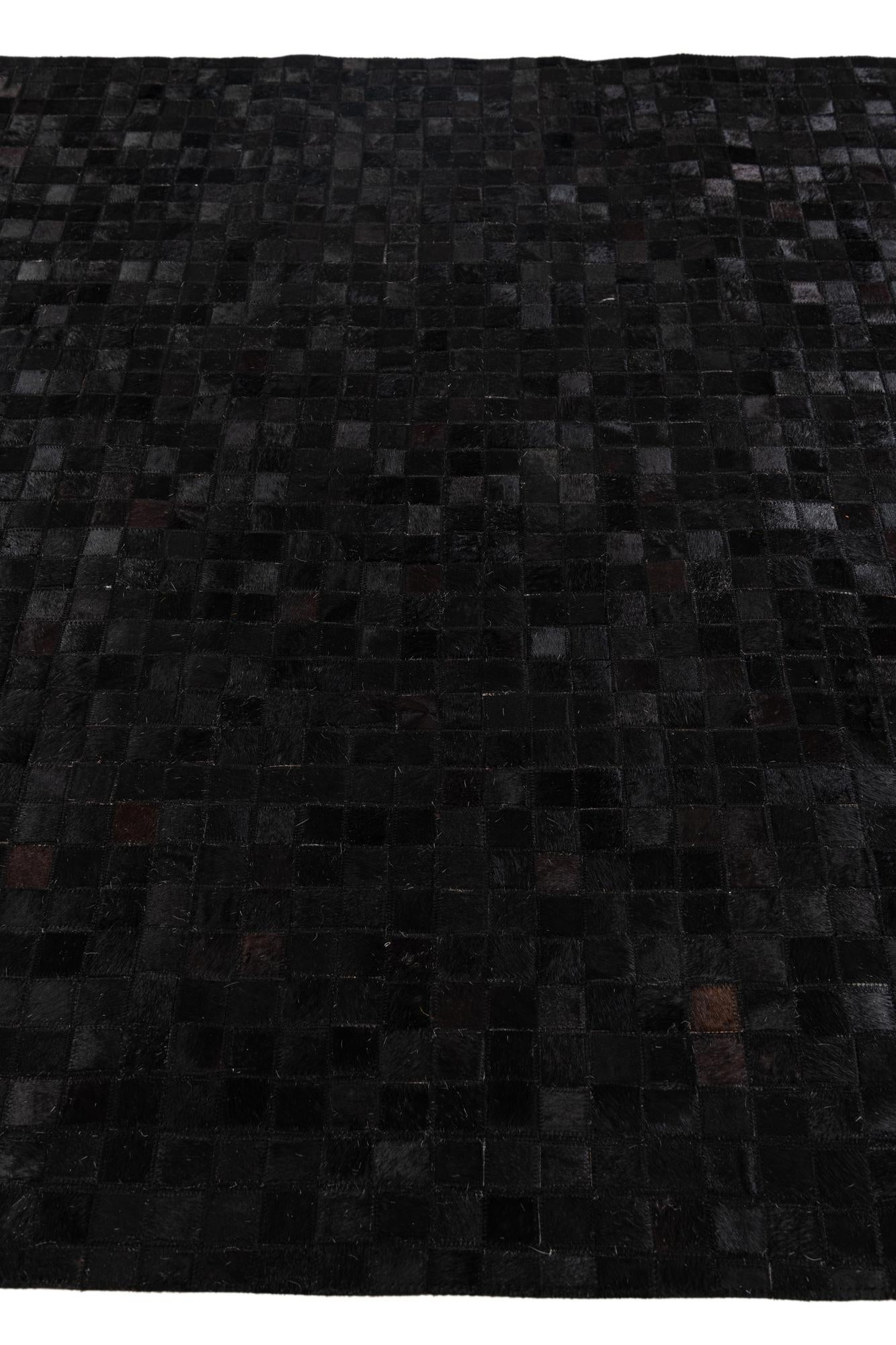 5' 2 x 7' 11 Cowhide Stocks Rug