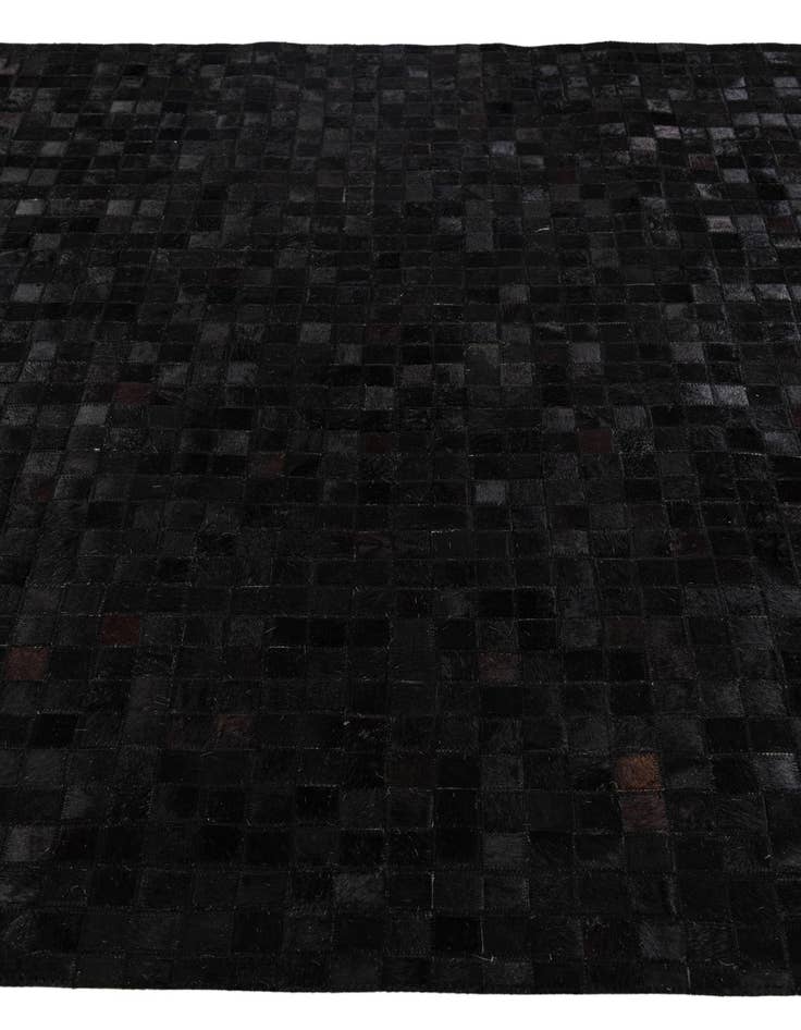 Detail image of 5' 2 x 7' 11 Cowhide Stocks Rug