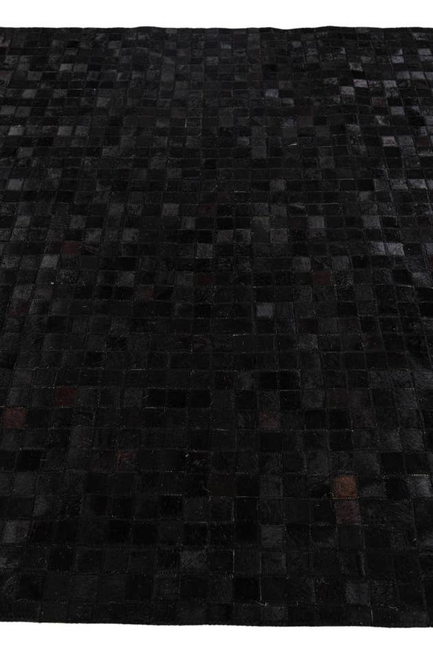 Detail image of 5' 2 x 7' 11 Cowhide Stocks Rug