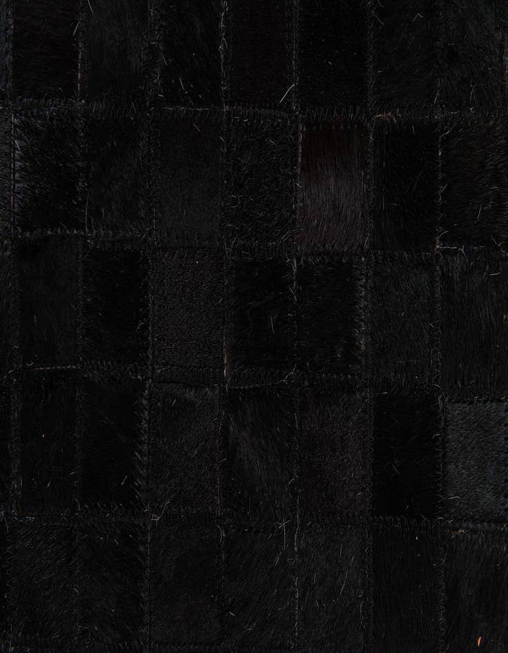 Detail image of 5' 2 x 7' 11 Cowhide Stocks Rug