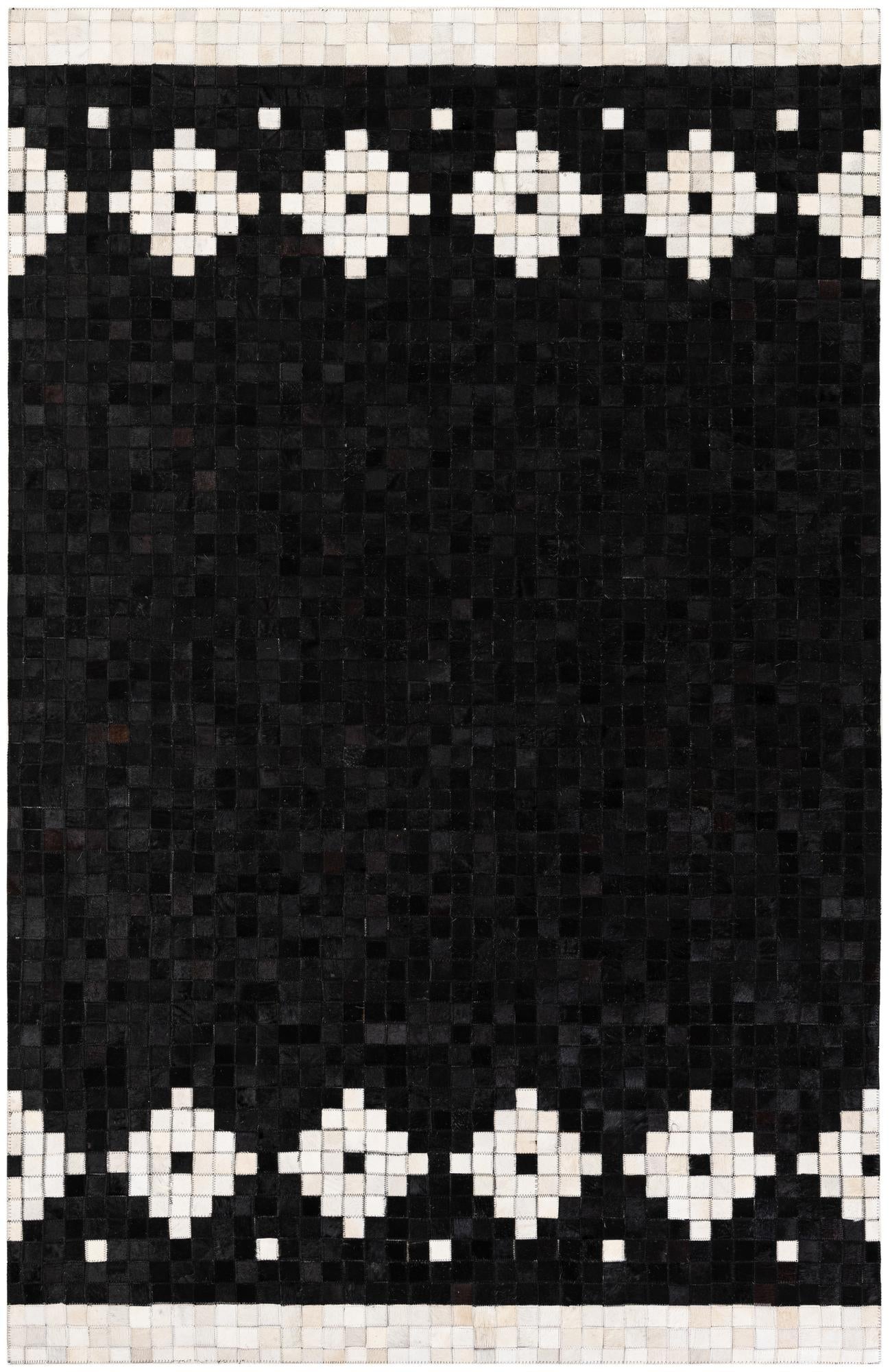 5' 2 x 7' 11 Cowhide Stocks Rug