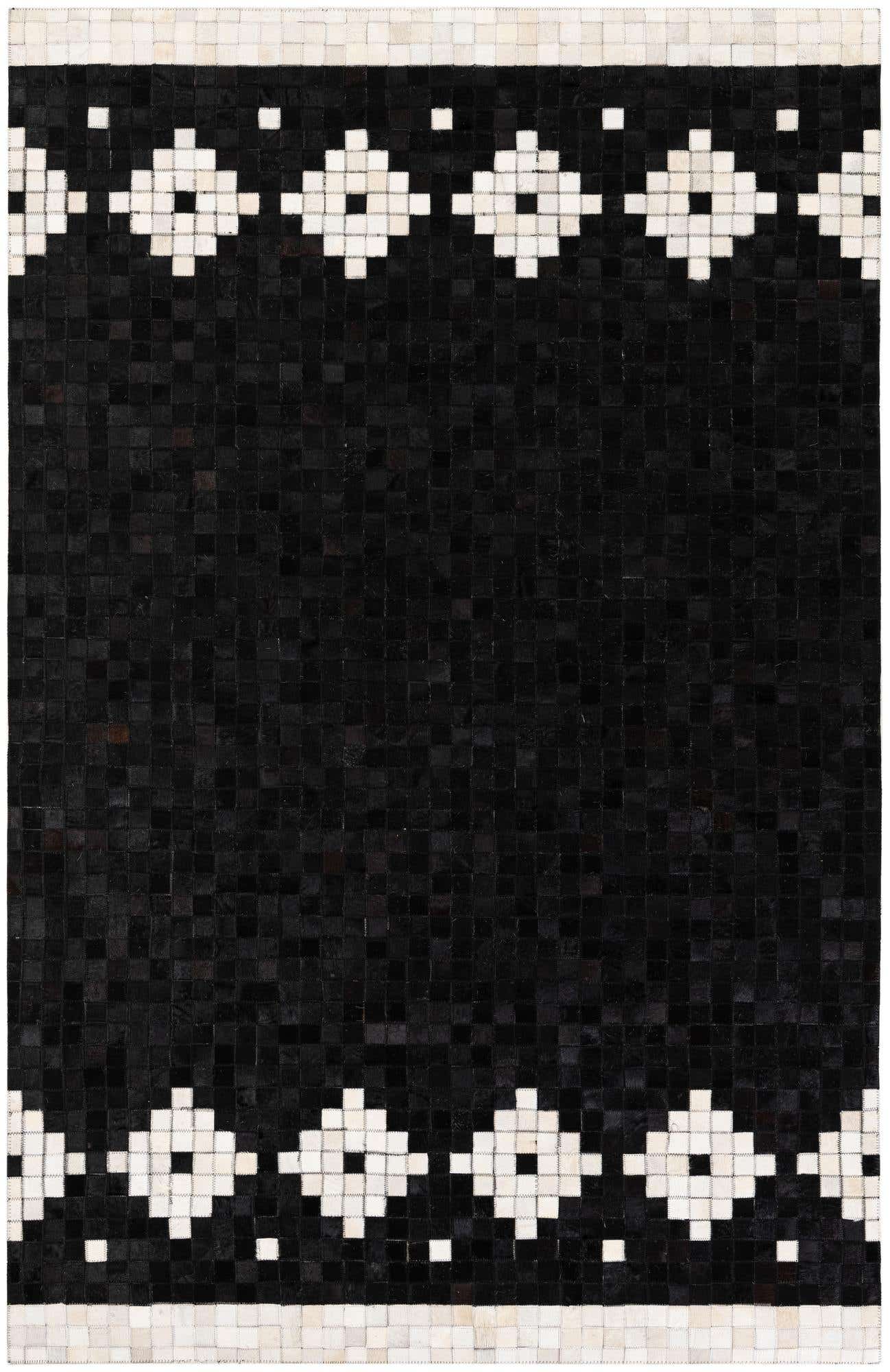 5' 2 x 7' 11 Cowhide Stocks Rug