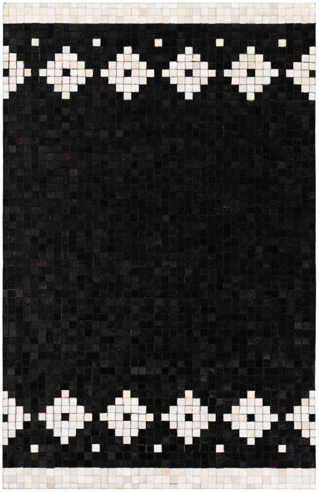 5' 2 x 7' 11 Cowhide Stocks Rug