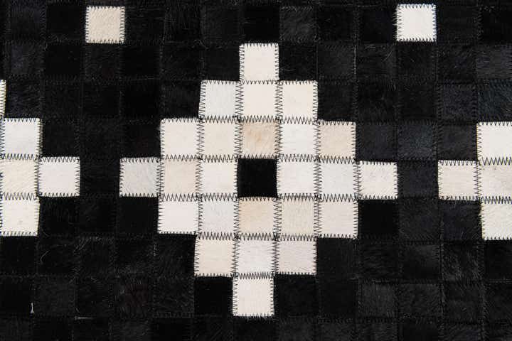 5' 1 x 7' 11 Cowhide Stocks Rug