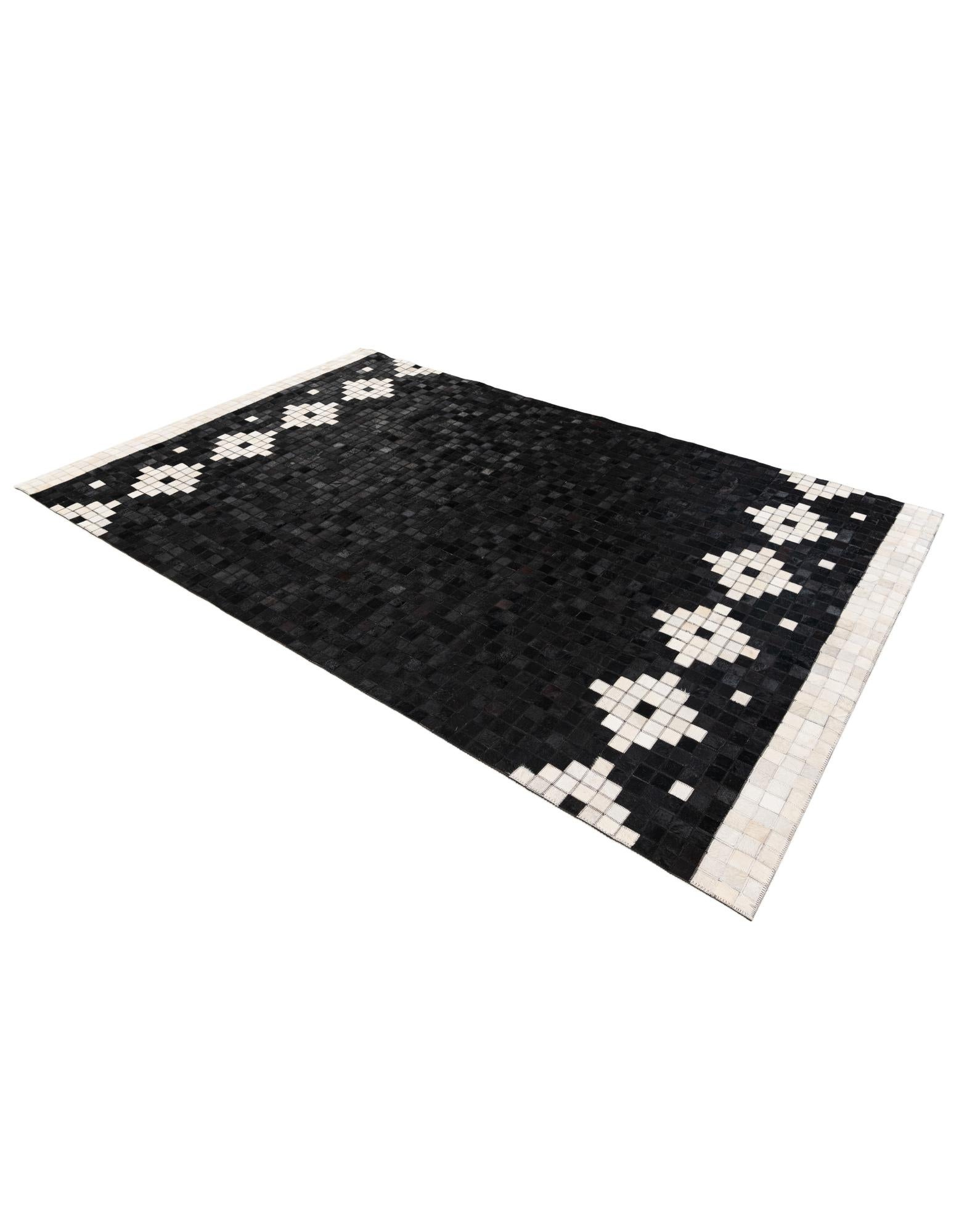5' 2 x 8' Cowhide Stocks Rug