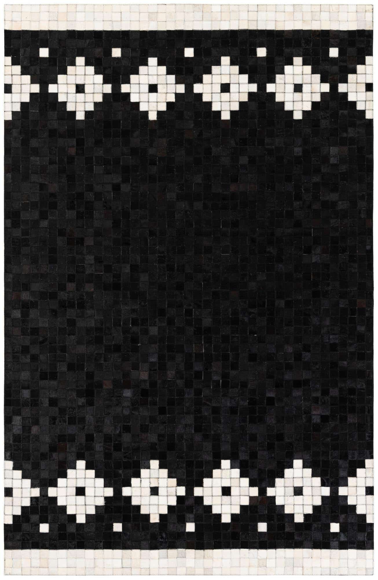 5' 2 x 8' Cowhide Stocks Rug