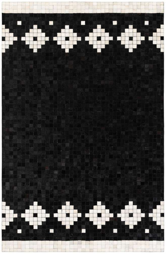 5' 2 x 8' Cowhide Stocks Rug