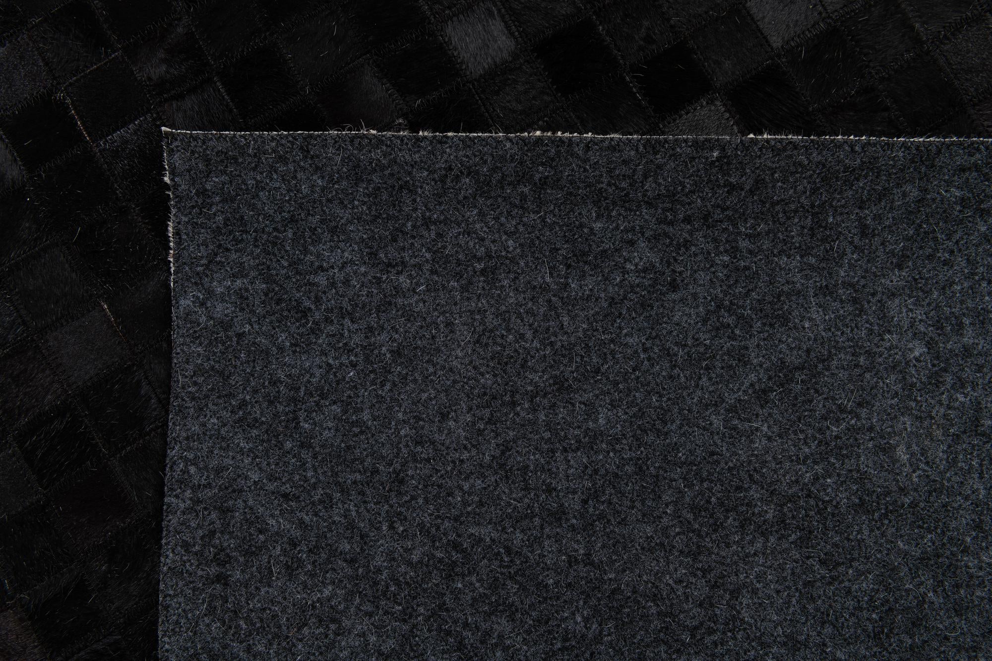 5' 2 x 8' Cowhide Stocks Rug