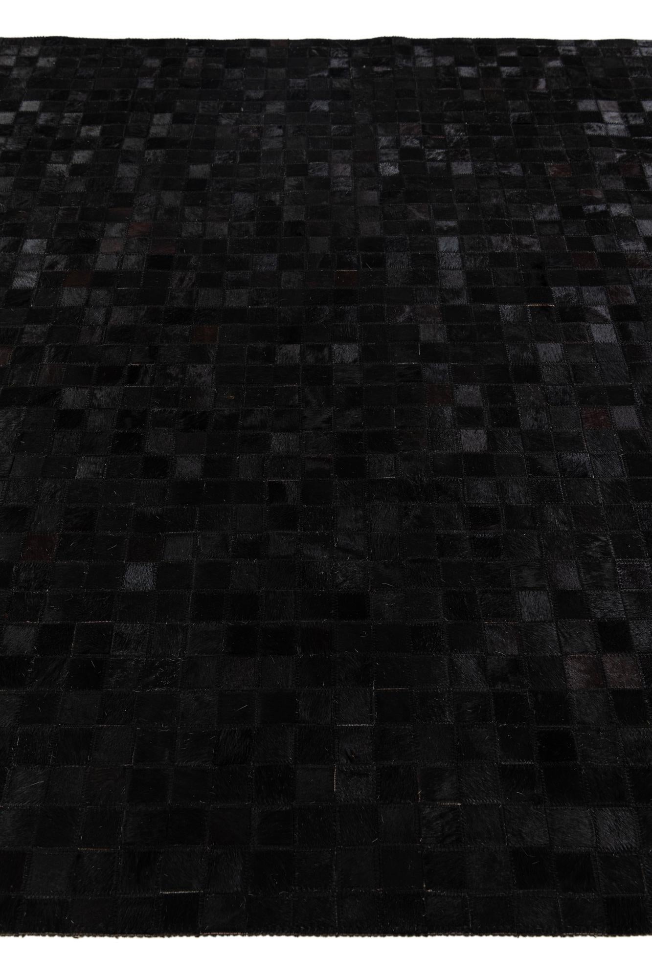 5' 2 x 8' Cowhide Stocks Rug
