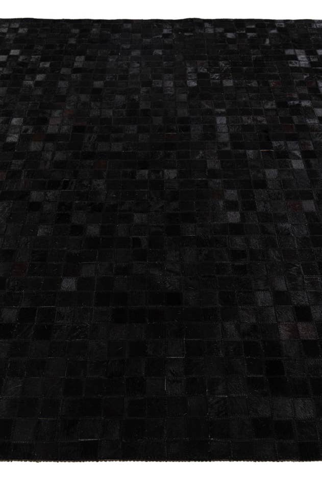 Detail image of 5' 2 x 8' Cowhide Stocks Rug