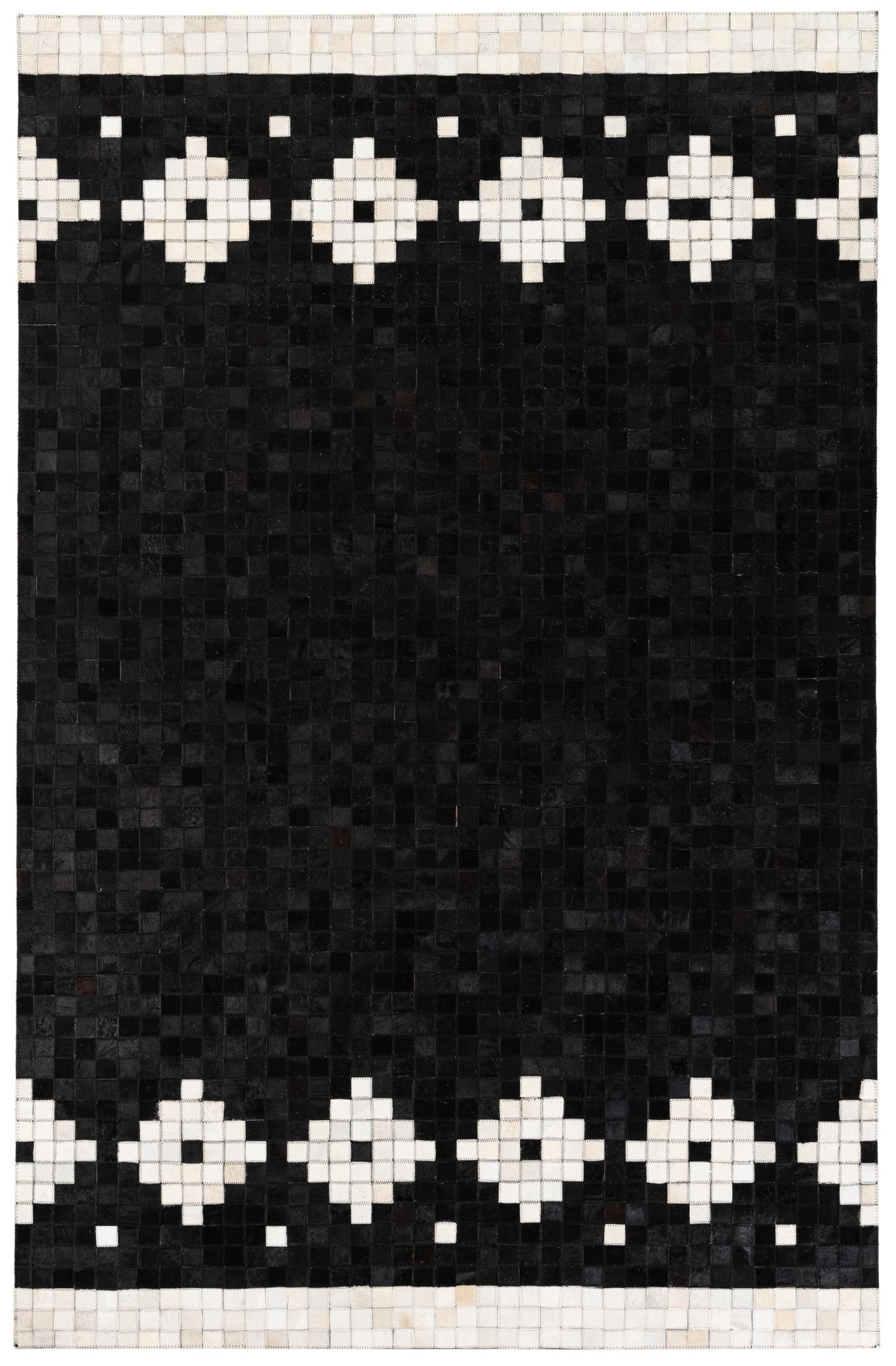 5' 2 x 8' Cowhide Stocks Rug