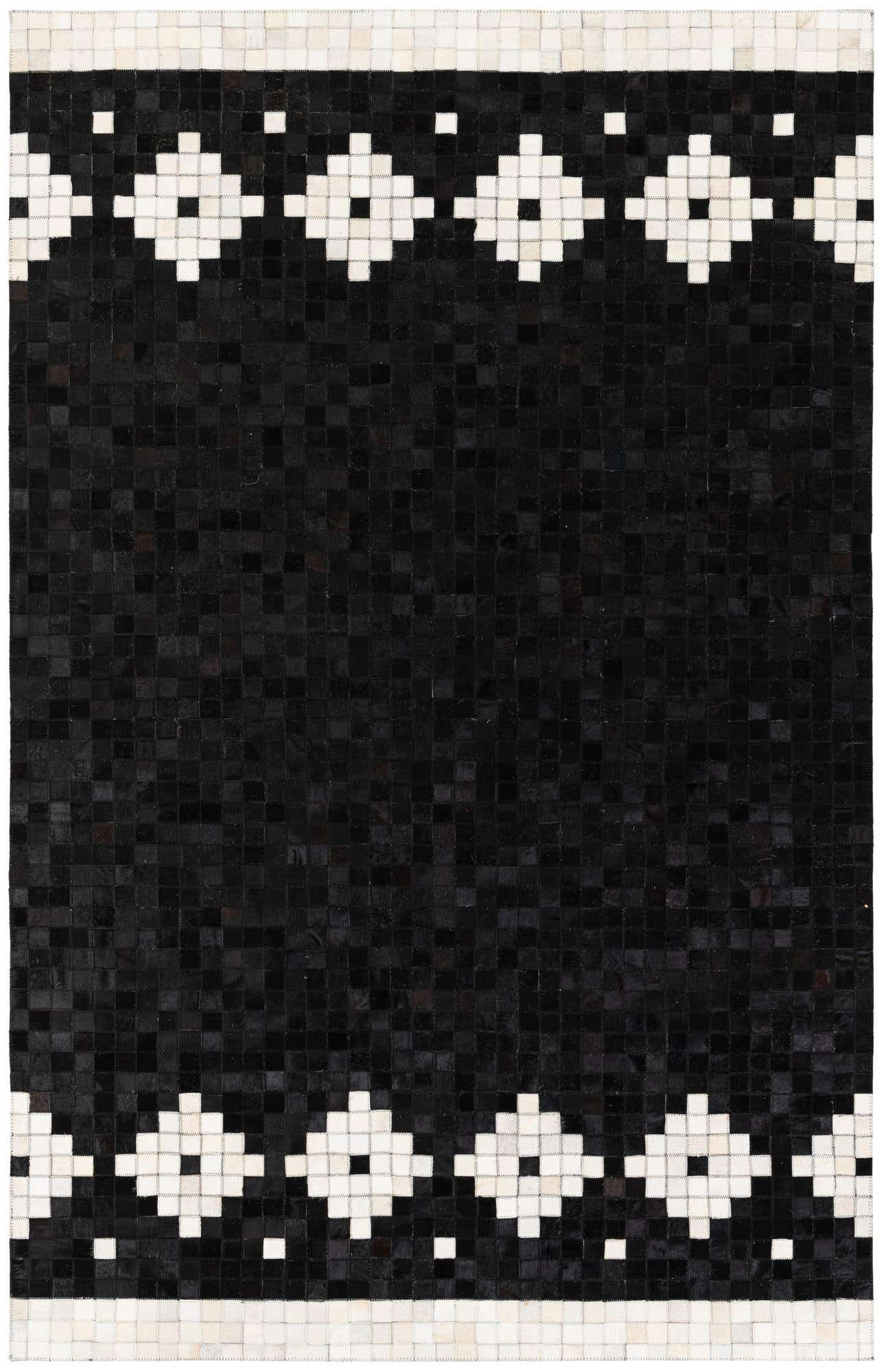 5' 1 x 7' 11 Cowhide Stocks Rug