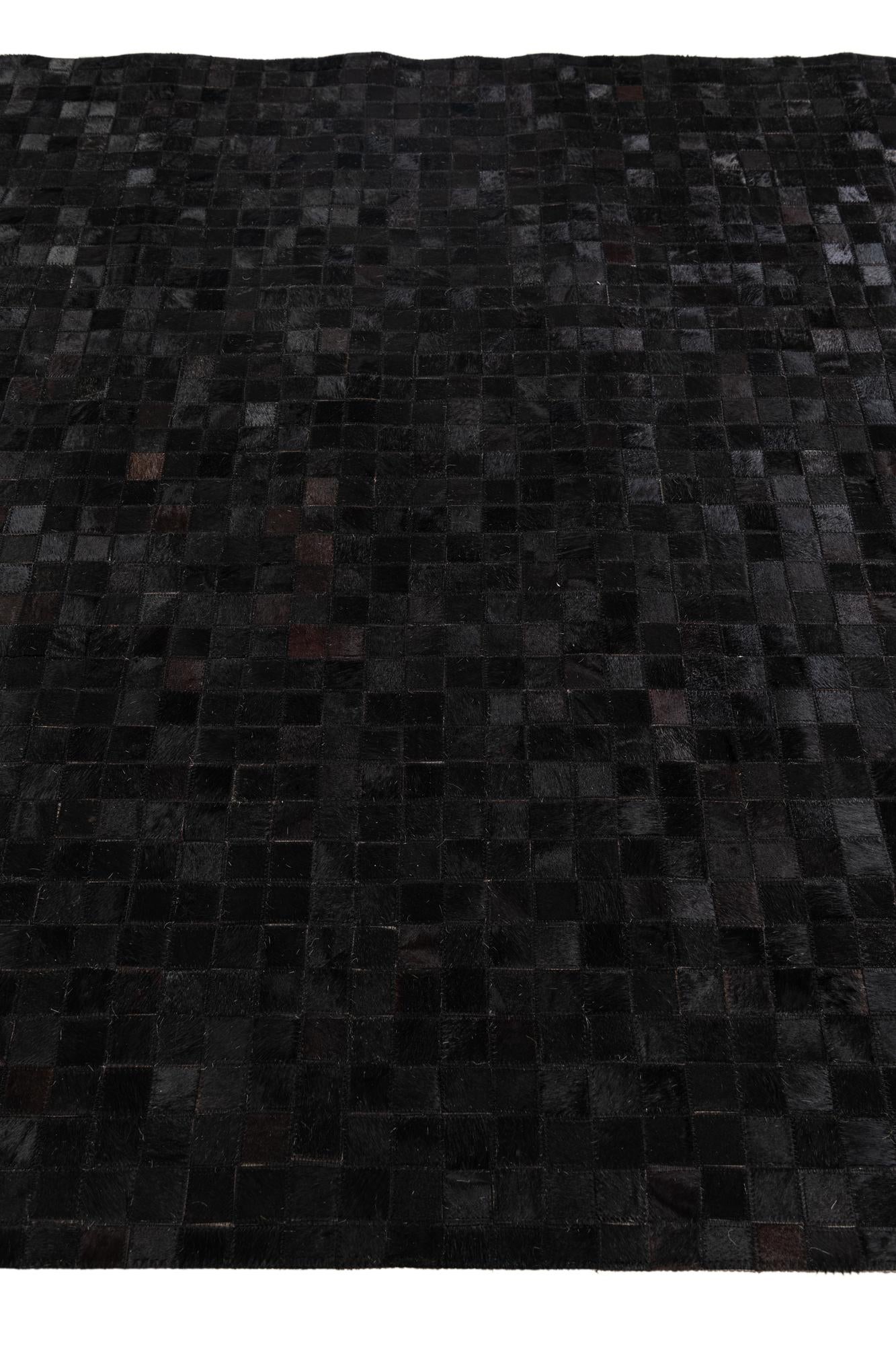 5' 2 x 8' 1 Cowhide Stocks Rug