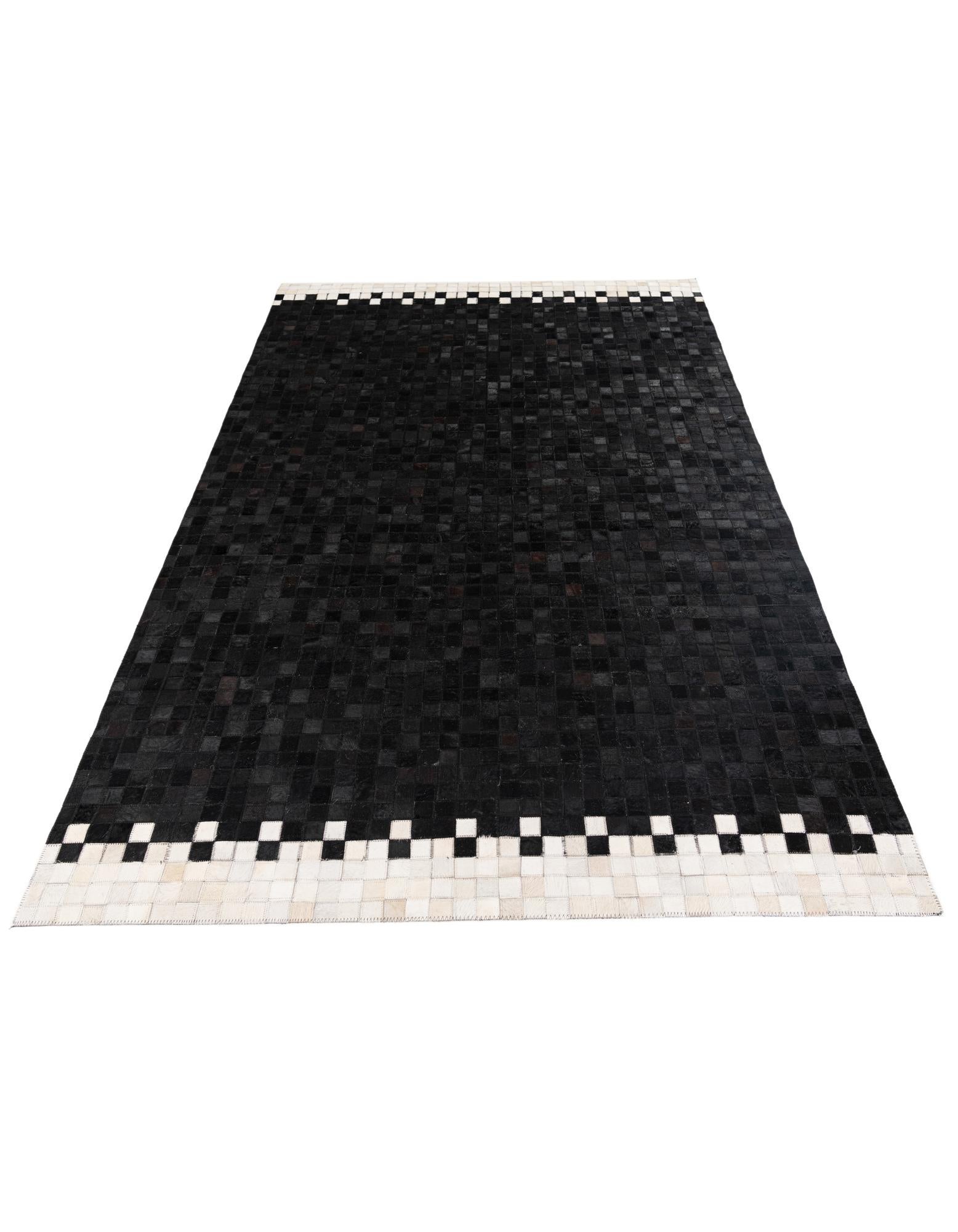 5' 3 x 8' 1 Cowhide Stocks Rug
