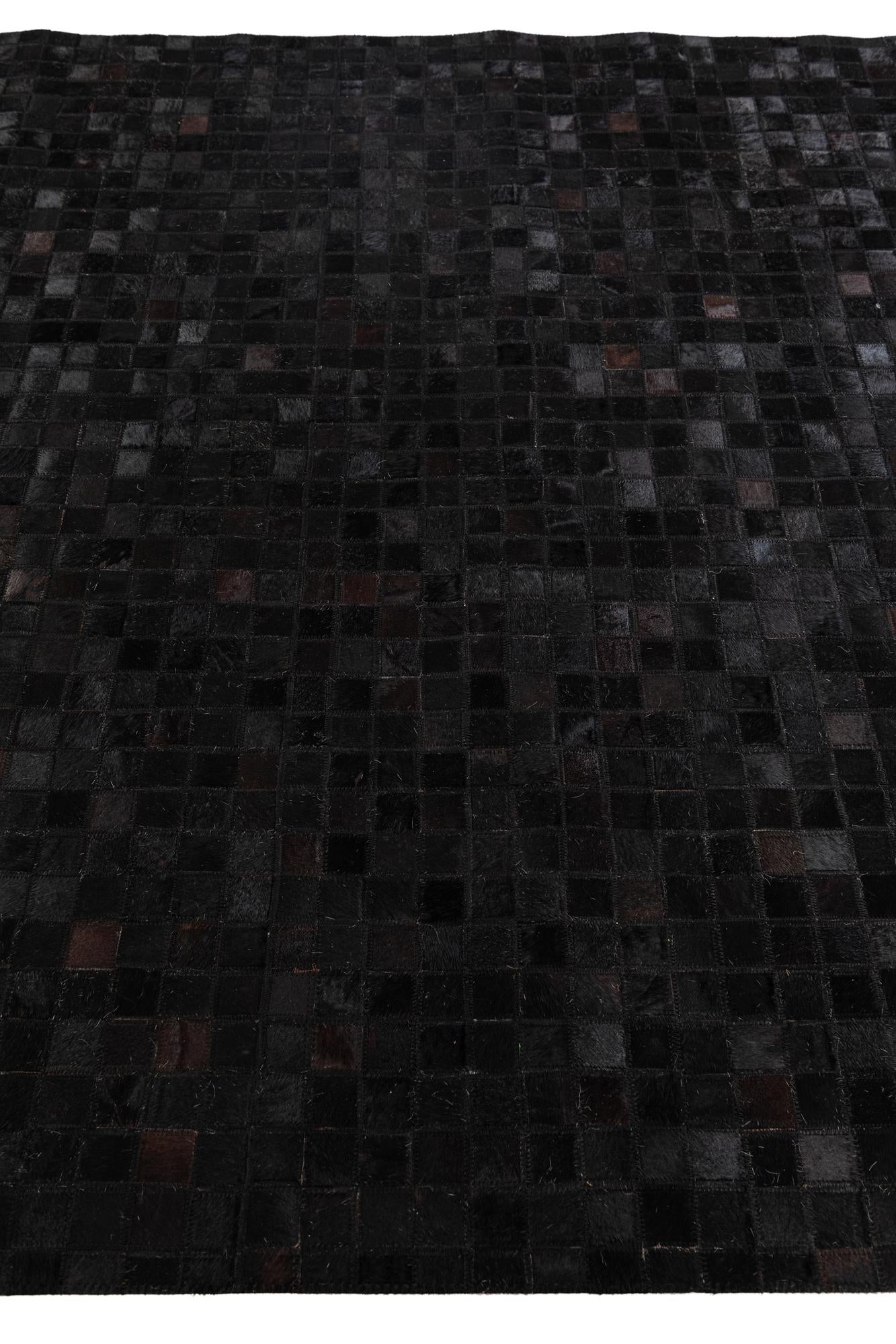 5' 3 x 8' 1 Cowhide Stocks Rug