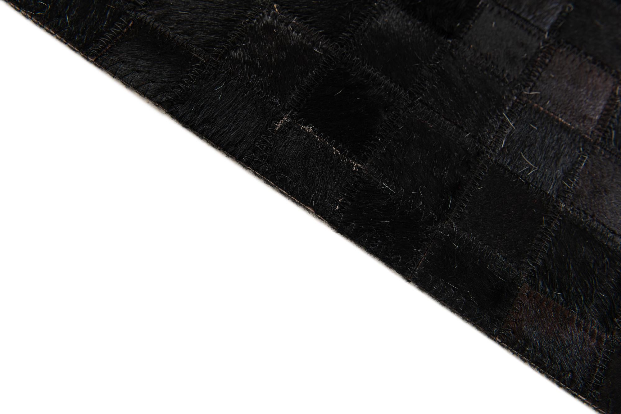 5' 3 x 8' 1 Cowhide Stocks Rug