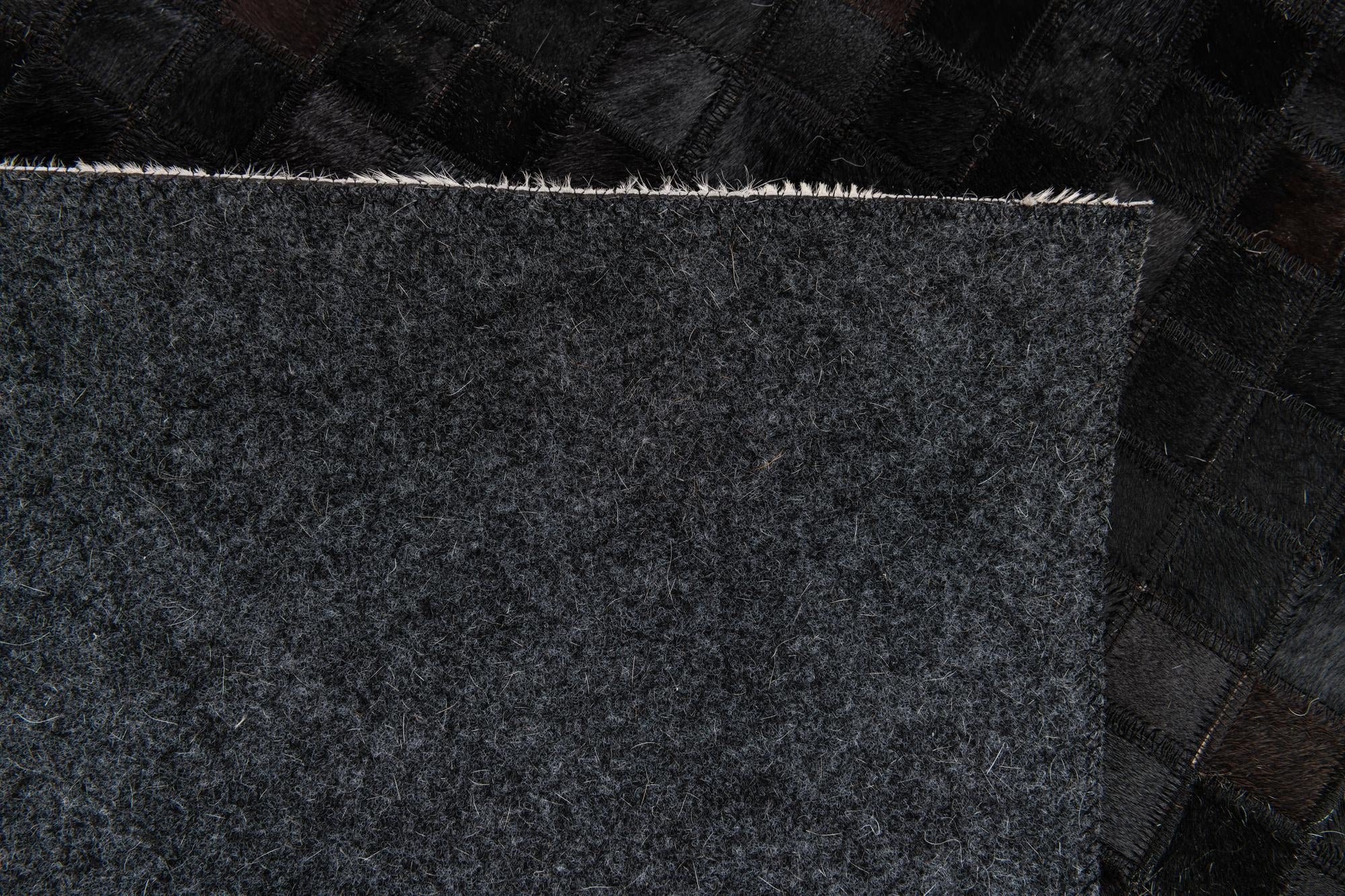 5' 3 x 8' 1 Cowhide Stocks Rug