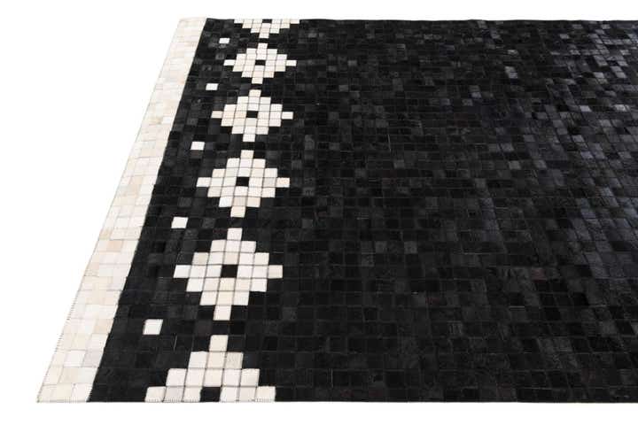 5' 1 x 8' Cowhide Stocks Rug