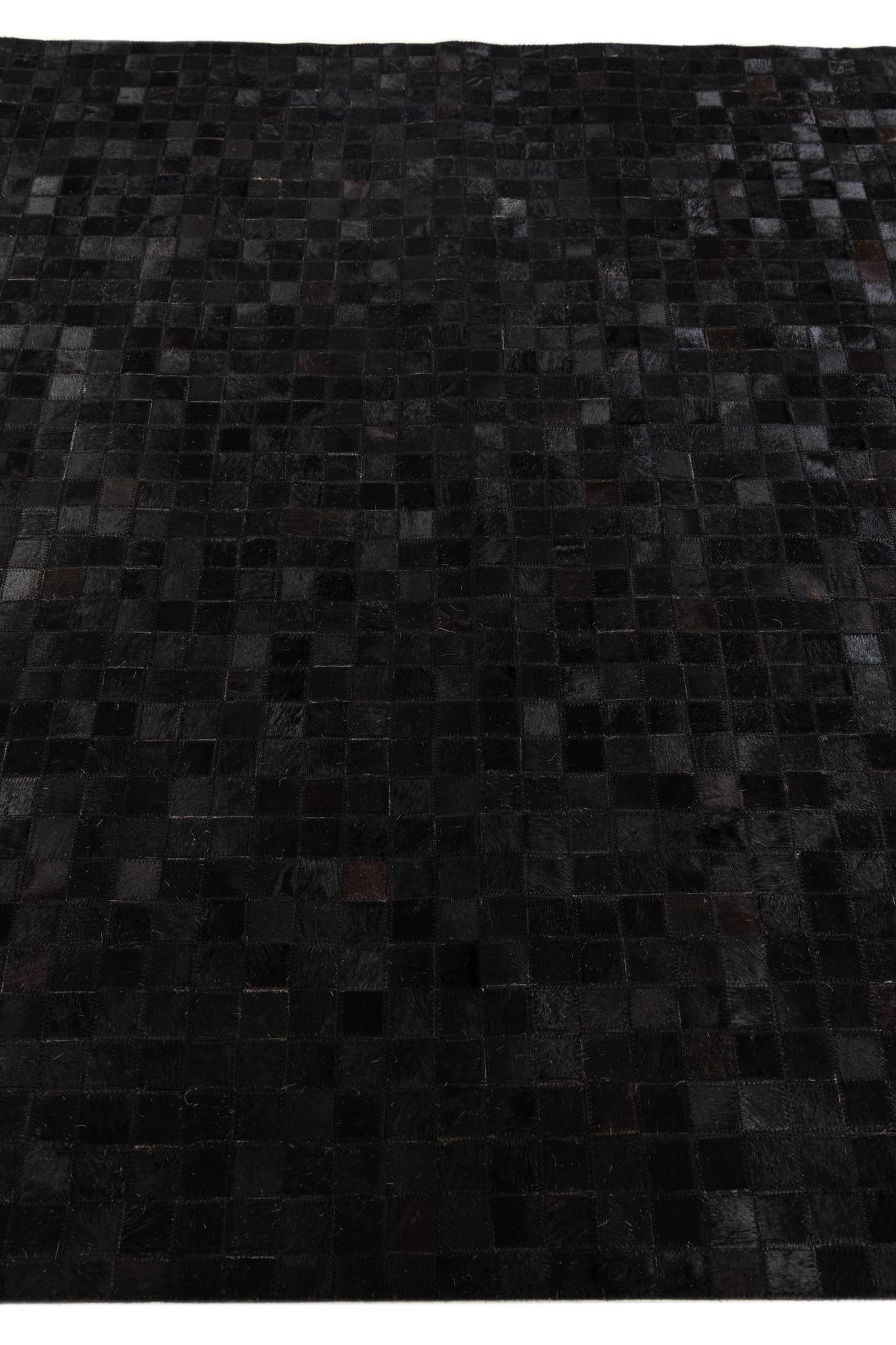 5' 1 x 8' Cowhide Stocks Rug