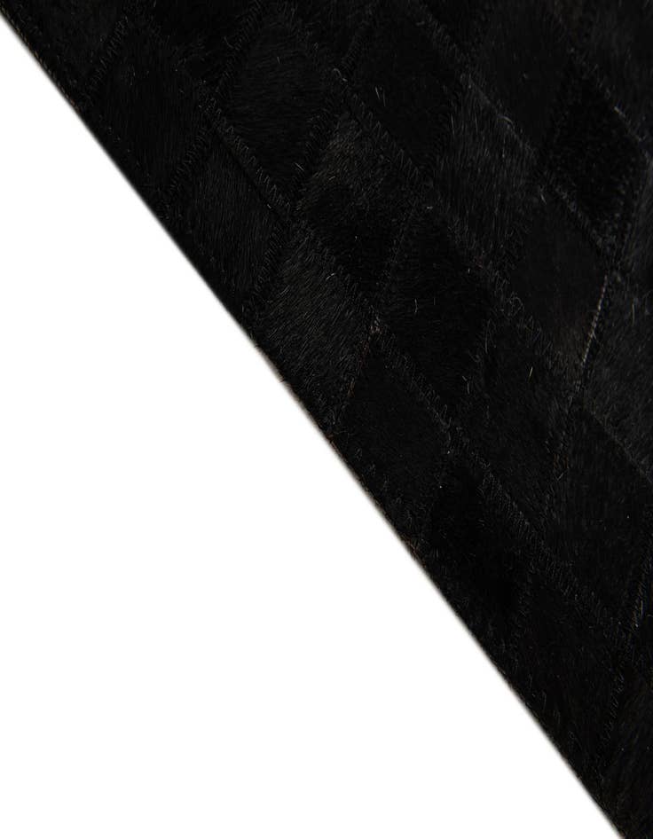 Detail image of 5' 2 x 8' Cowhide Stocks Rug