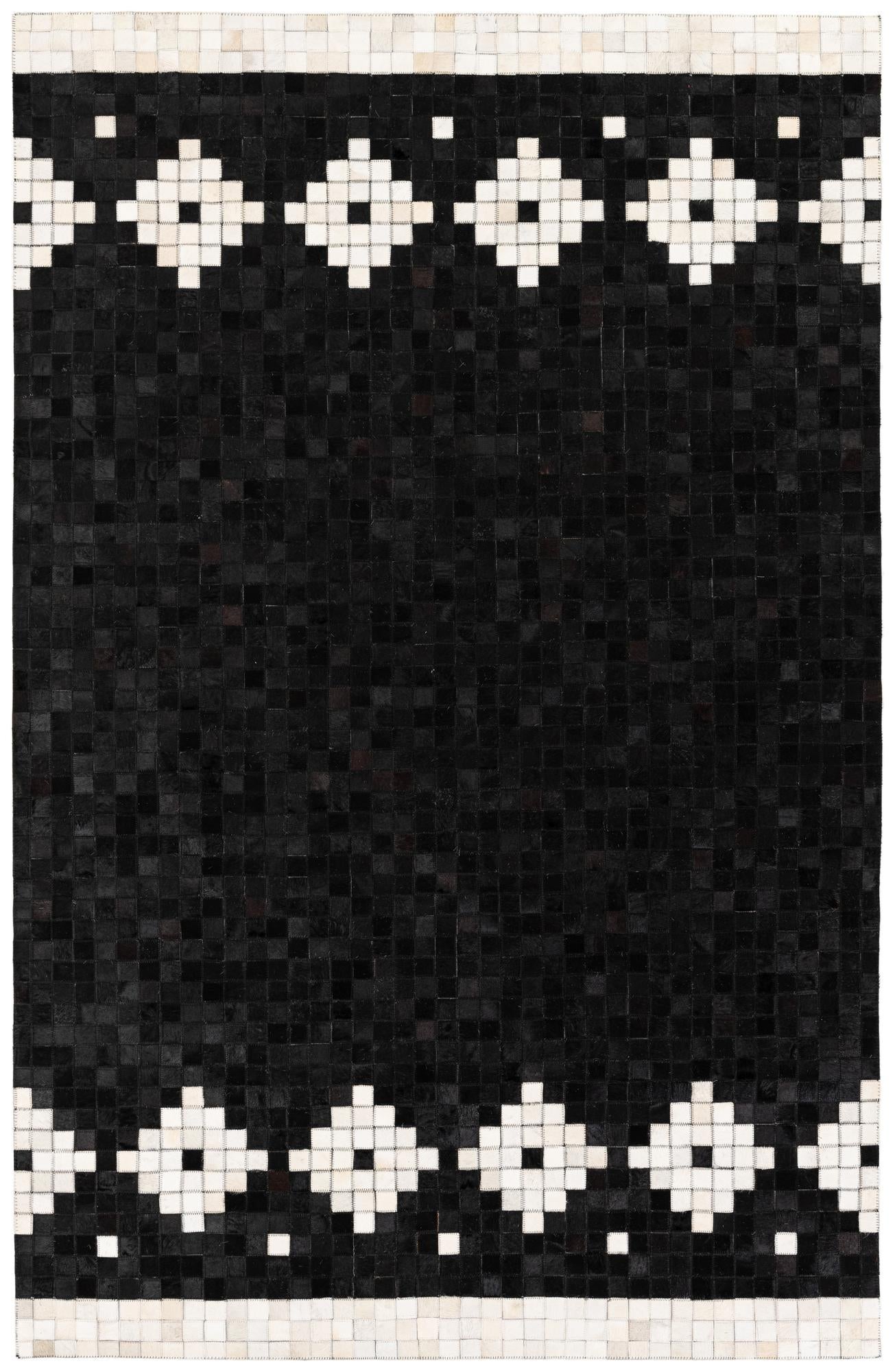 5' 2 x 8' Cowhide Stocks Rug