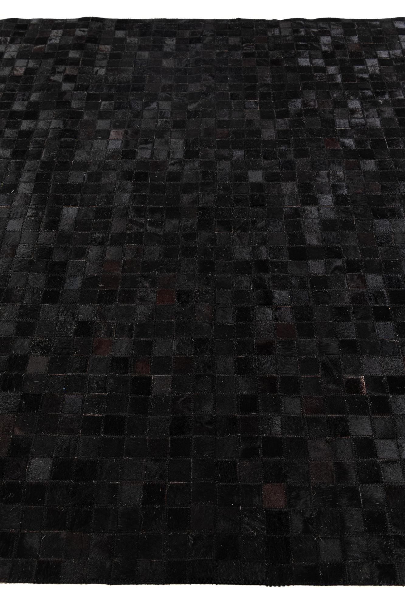 5' 2 x 8' 1 Cowhide Stocks Rug