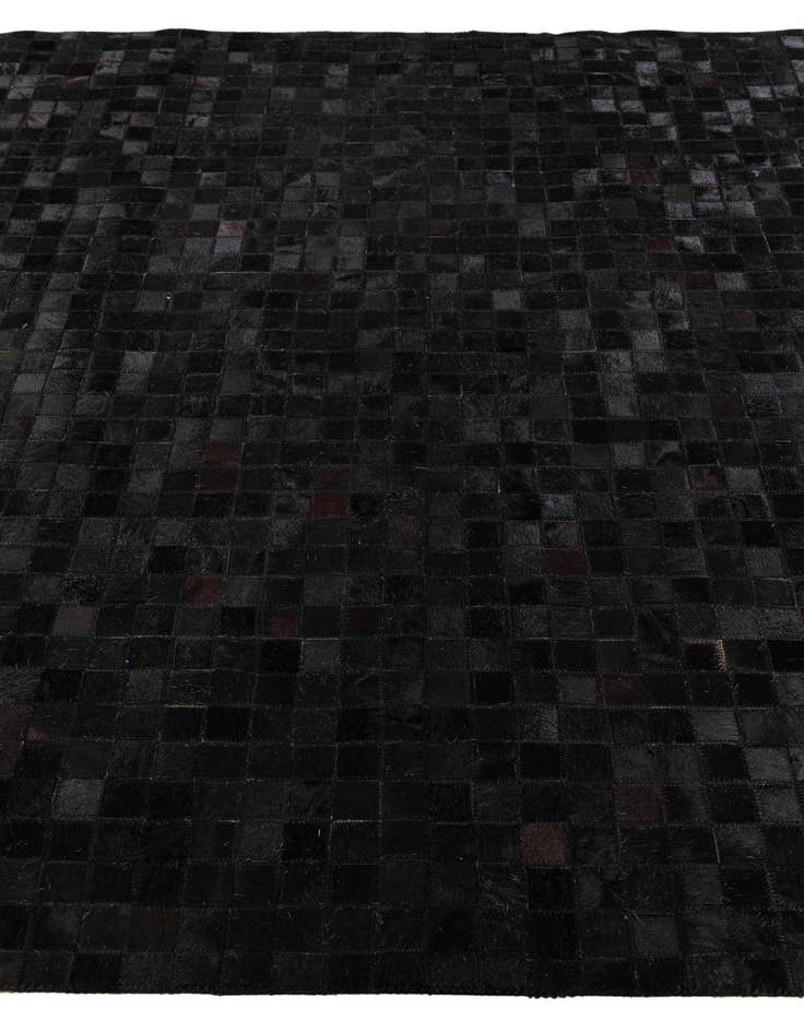 Detail image of 5' 2 x 8' 1 Cowhide Stocks Rug