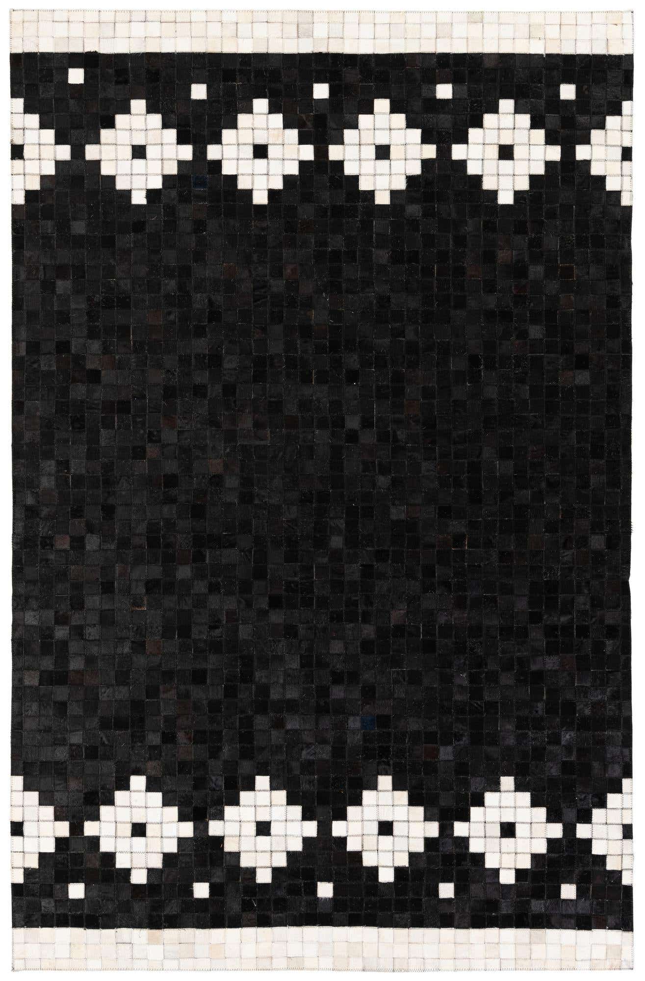 5' 2 x 8' 1 Cowhide Stocks Rug