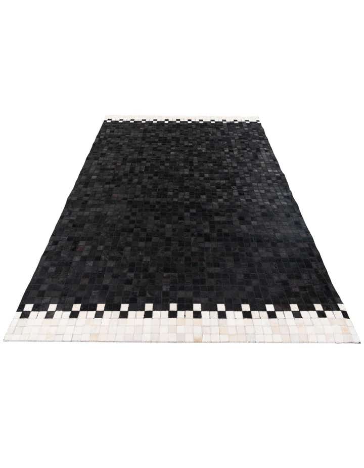 5' 2 x 8' Cowhide Stocks Rug