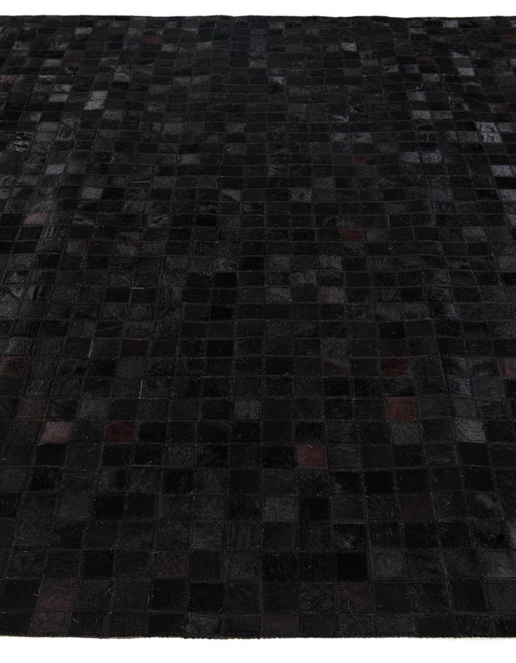 Detail image of 5' 2 x 8' Cowhide Stocks Rug