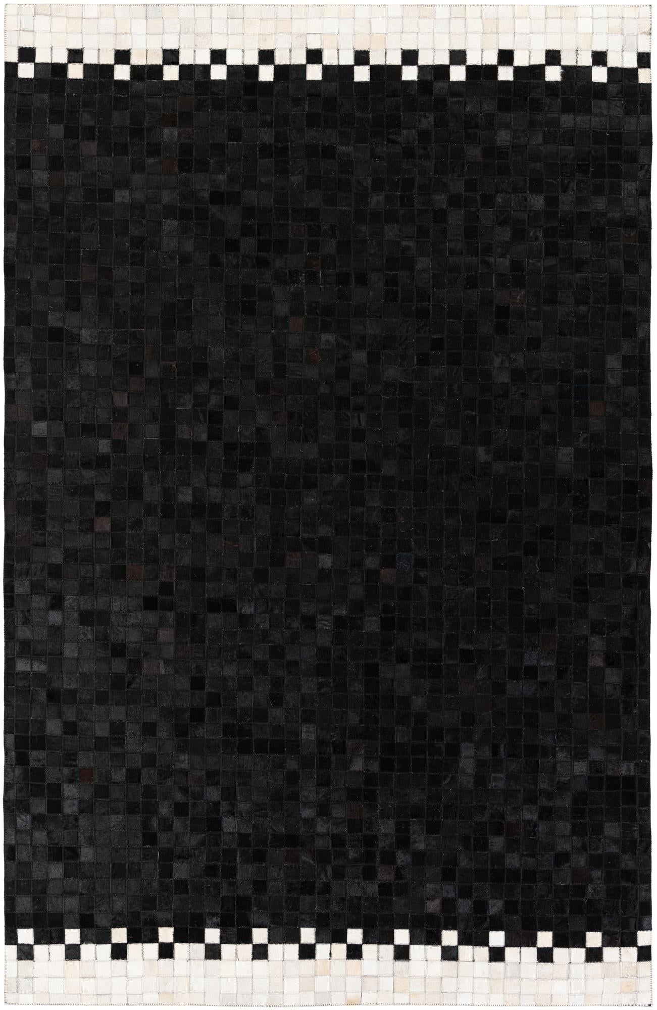 5' 2 x 8' Cowhide Stocks Rug