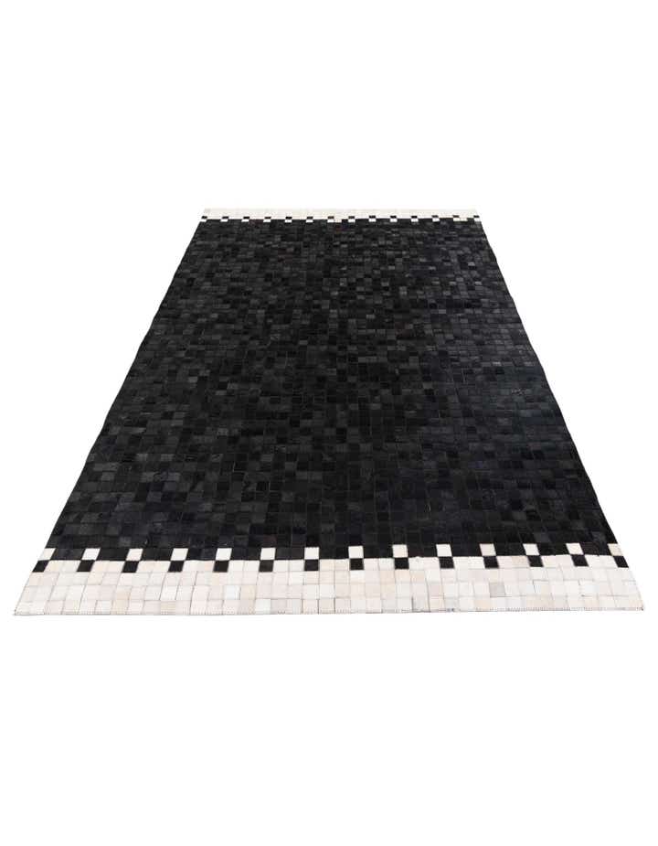 5' x 7' 11 Cowhide Stocks Rug