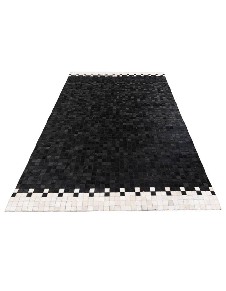 Detail image of 5' x 7' 11 Cowhide Stocks Rug