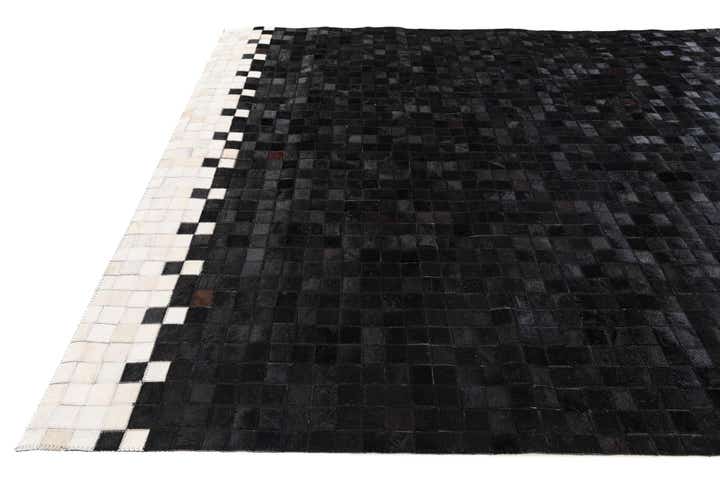 5' x 7' 11 Cowhide Stocks Rug