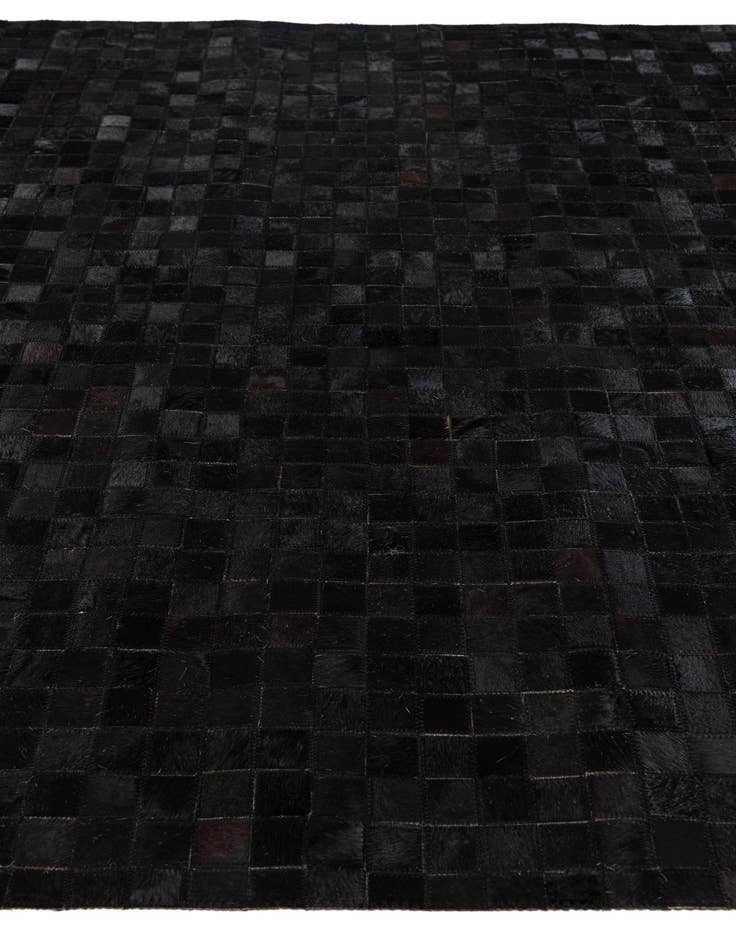 Detail image of 5' x 7' 11 Cowhide Stocks Rug