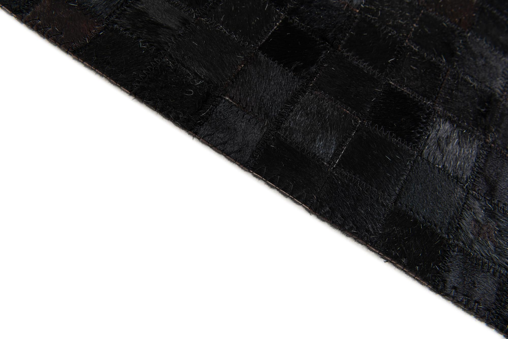 5' x 7' 11 Cowhide Stocks Rug