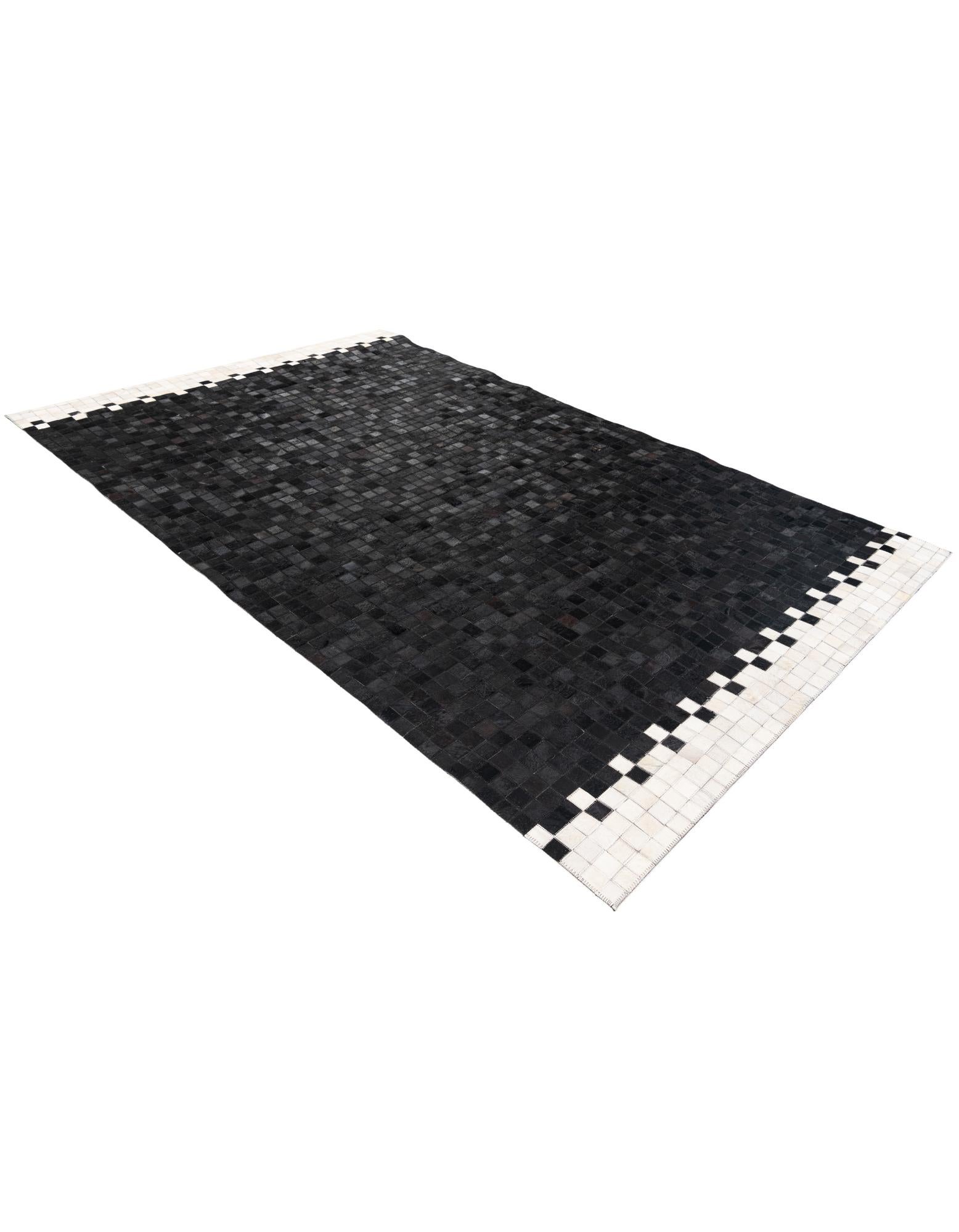 5' x 8' Cowhide Stocks Rug