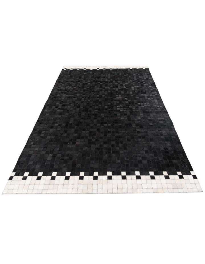 5' x 8' Cowhide Stocks Rug