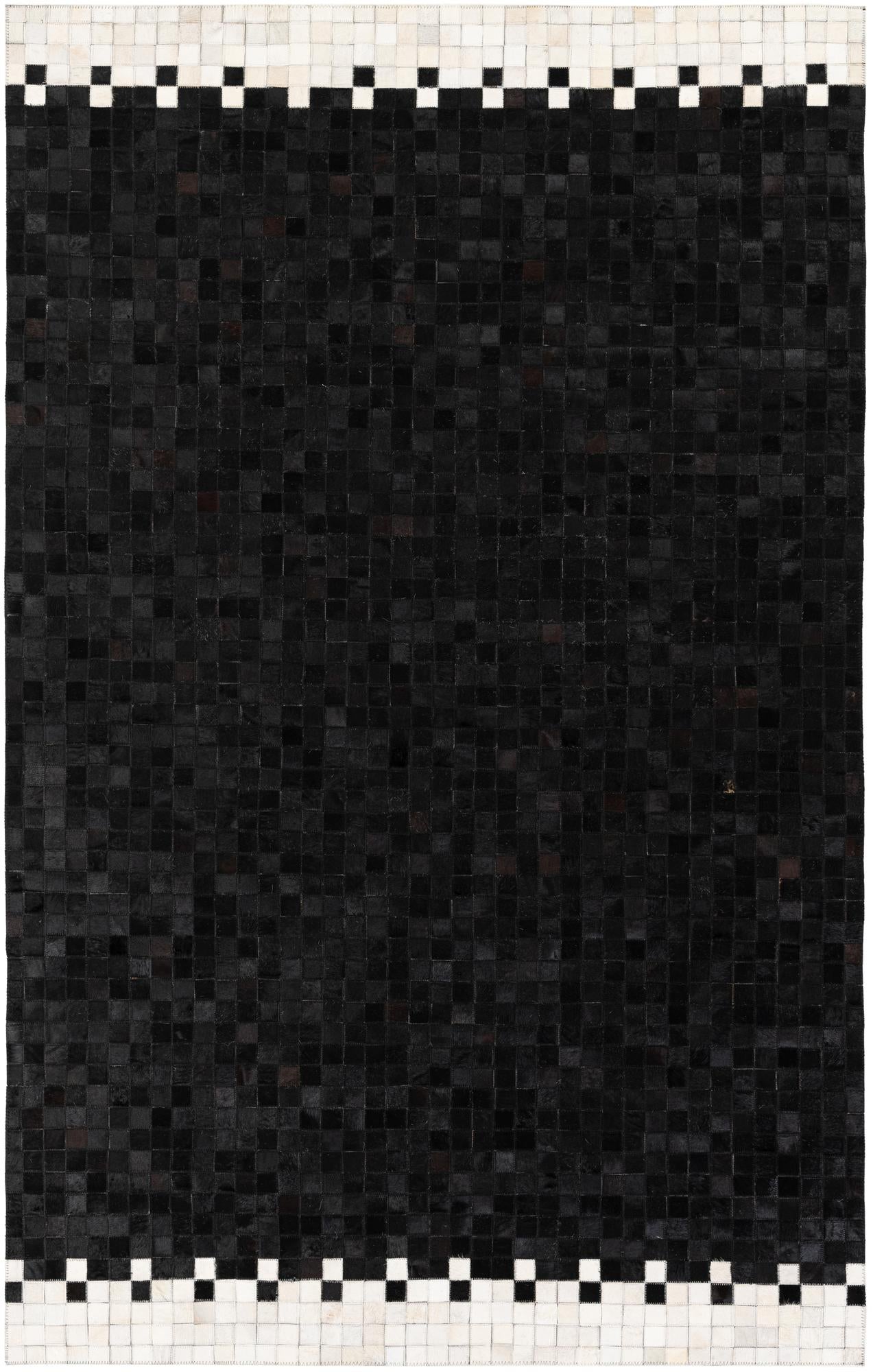 5' x 8' Cowhide Stocks Rug